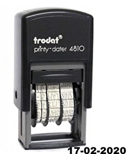 Datownik Trodat 4810 samotuszujący czarny MA