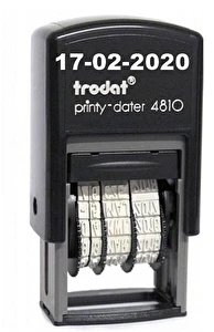 Datownik Trodat 4810 samotuszujący czarny MA