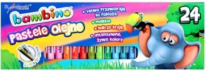 Pastele olejne BAMBINO 24 kol