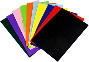 Filc dekoracyjny 20x30cm 1,5 mm 10 mix