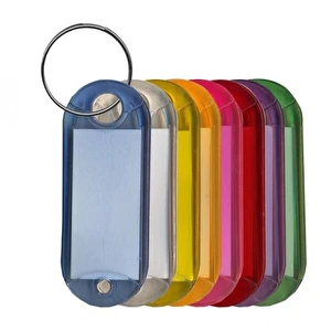 Identyfikator do kluczy dwustronny 8 sztuk MIX kolorów