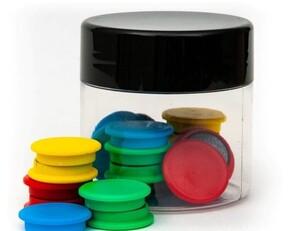 Magnesy okrągłe 20 mm Mix intensywne 20 sztuk