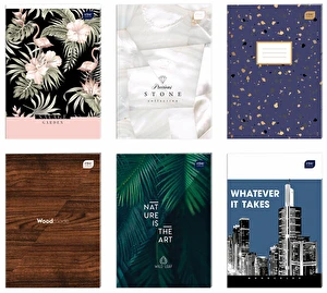 Zeszyt A4 96k kratka INTERDRUK MIX