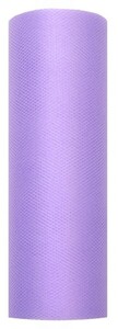 Tiul na rolce dekoracyjny 15cm x 9m fioletowy