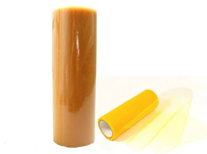 Tiul na rolce dekoracyjny 15cm x 9m Żółty