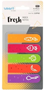 Zakładki indeksujące SMART Pet Fresh 5x25 WEGE