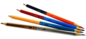 Kredki Bambino dwustronne 18/36kol trójkątne