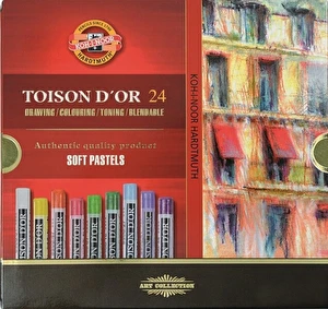 Pastele Kredki Koh-I-Noor TOISON D`OR SUCHE 24 szt