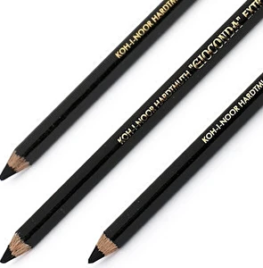 Węgiel w drewnie 3 szt Gioconda czarny Koh I Noor