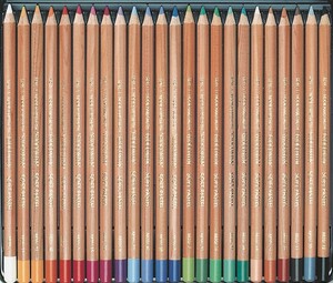 Kredki Koh I Noor pastelowe 24 kol Gioconda metalowa kaseta