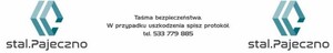 Taśma pakowa z nadrukiem LOGO kauczuk 1 kolor