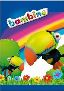 Zeszyt A5 16 linia dwukolorowa Bambino