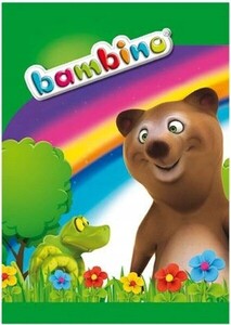 Zeszyt A5 16 linia dwukolorowa Bambino