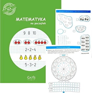 Zeszyt A4/ 16k do nauki matematyki ćwiczenia GATIS