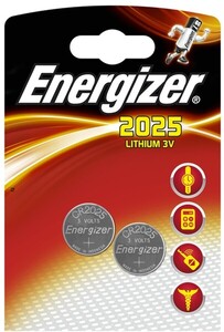 Bateria ENERGIZER litowa CR 2025 2 szt 3V