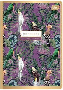 Zeszyt A5 96k kratka Metallic Gold Interdruk