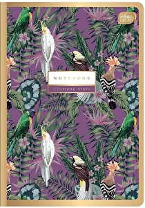 Zeszyt A5 96k kratka Metallic Gold Interdruk