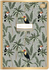 Zeszyt A5 96k kratka Metallic Gold Interdruk