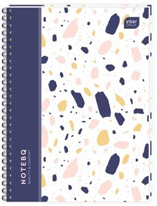 Kołozeszyt A5 100 kratka INTERDRUK okładka PP