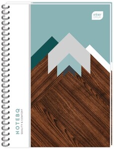 Kołozeszyt A5 100 kratka INTERDRUK okładka PP