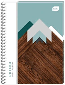 Kołozeszyt A5 100 kratka INTERDRUK okładka PP