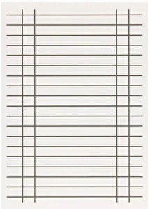Liniuszek dwustronny kratka/linia A5 2 sztuki