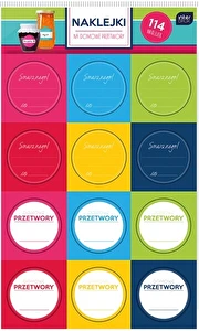 Naklejki na przetwory 114 naklejek 170x240 Modern