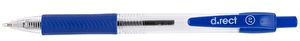 Długopis automatyczny D.RECT 294 niebieski 12 sztuk