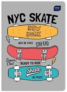 Zeszyt A5 32k kratka INTERDRUK Trends Boys