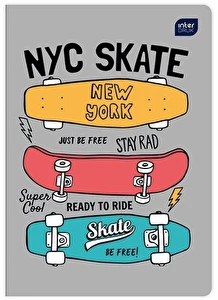 Zeszyt A5 32k kratka INTERDRUK Trends Boys