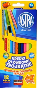 Kredki Astra ołówkowe 12 kolorów