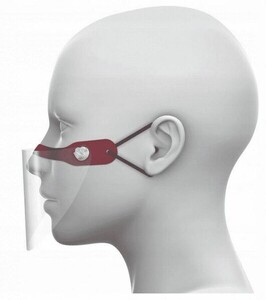 Przyłbica MINI na nos i usta