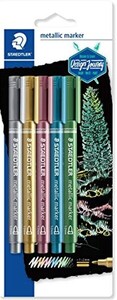 Markery metaliczne zestaw 5 kolorów Staedtler
