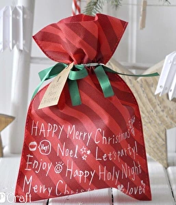 Torebka prezentowa 20 x 30 cm Merry Christmas