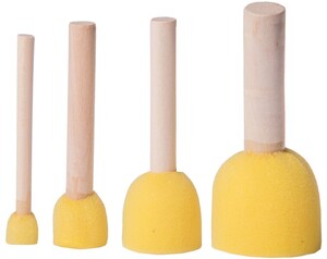 Pędzle gąbkowe do tapowania 8 szt DECOUPAGE