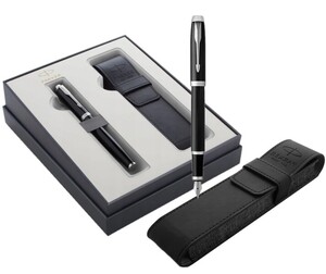 Pióro wieczne PARKER IM BLACK CT zestaw z etui