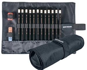 Zestaw ołówków KOH-I-NOOR TOISON 8B-2H 12szt ETUI