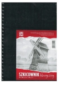 Szkicownik na spirali A4 80 ark 98g/m3 Koh-I-Noor