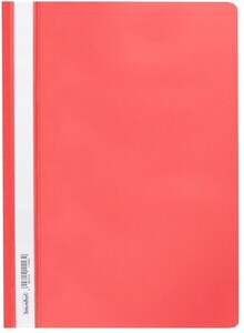 Skoroszyt PP miękki A4 czerwony Biurfol 20 sztuk