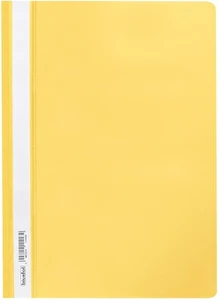 Skoroszyt PP miękki A4 żółty Biurfol 20 sztuk