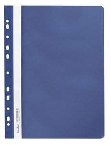 Skoroszyt miękki zawieszany PP granatowy BIURFOL 20 szt