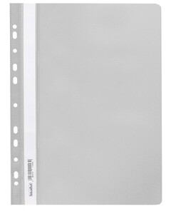 Skoroszyt miękki zawieszany PP szary BIURFOL 20 szt