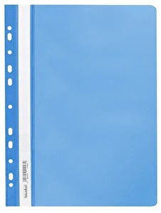 Skoroszyt miękki zawieszany PP niebieski BIURFOL 20 szt