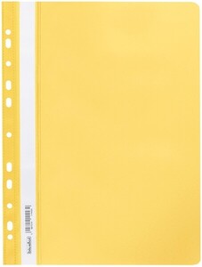 Skoroszyt miękki zawieszany PP żółty BIURFOL 20 szt