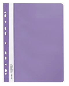 Skoroszyt miękki zawieszany PP fioletowy BIURFOL 20 szt