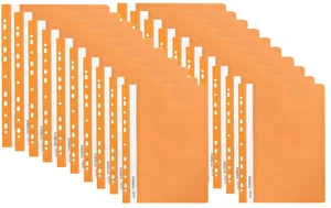 Skoroszyt miękki zawieszany PP pomarańczowy BIURFOL 20 szt