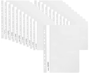 Skoroszyt miękki zawieszany PP biały BIURFOL 20 szt