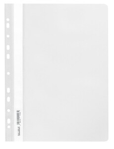 Skoroszyt miękki zawieszany PP biały BIURFOL 20 szt