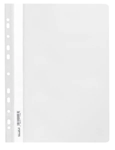 Skoroszyt miękki zawieszany PP biały BIURFOL 20 szt