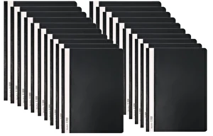 Skoroszyt twardy A4 czarny BIURFOL 20 sztuk